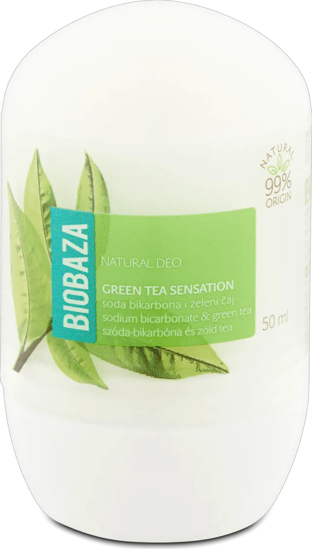 BIOBAZA roll on GREEN TEA 50ml BIOBAZA