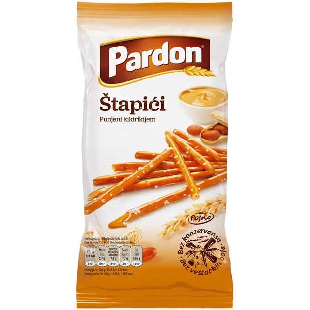 ŠTAPIĆI SLANI PARDON KIKIRIKI 40G MARBO