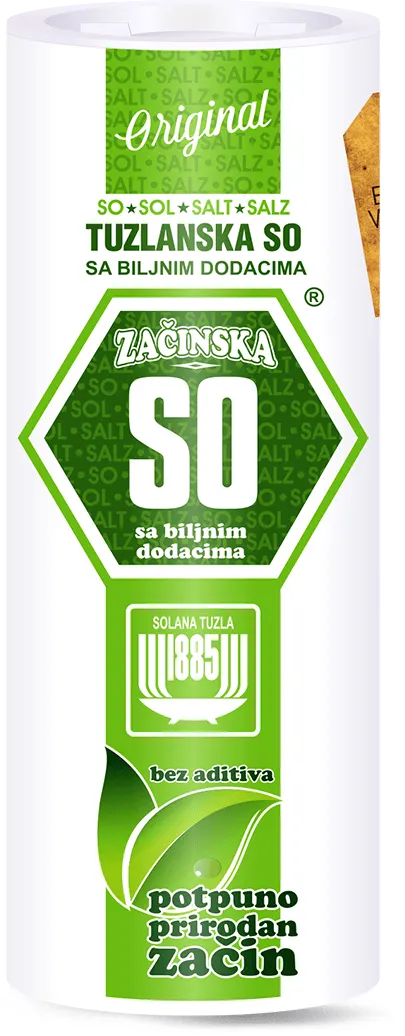 SO SA BILJNIM ZACINOM 200g-TUZLA So Tuzla