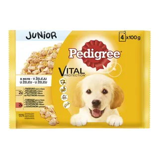 PEDIGREE KESICE JUNIOR,PIL I GOV 4x100g