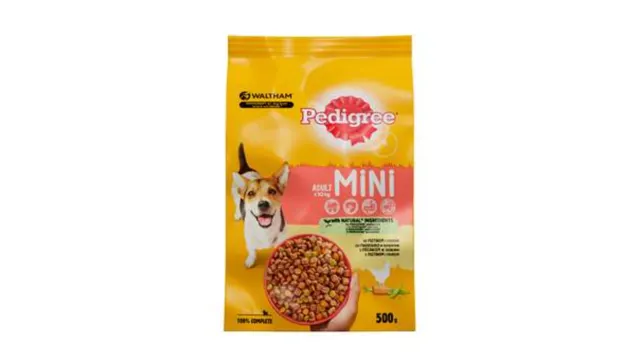 Briketi mini zivina/povrce Pedigree 500g Pedigree