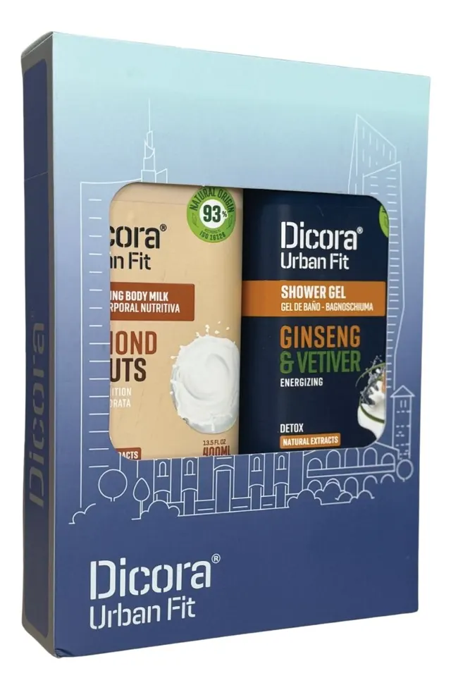 DICORA SET MLEKO ZA TELO 400ML+KUPKA ENERGY 400ML DICORA
