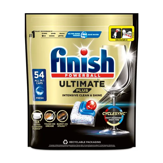 finish ULTIMATE PLUS tab.za sudove 54/1 54 kom finish