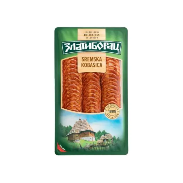 SREMSKA KOBASICA Z.A.100g ZLATIB ZLATIBORAC