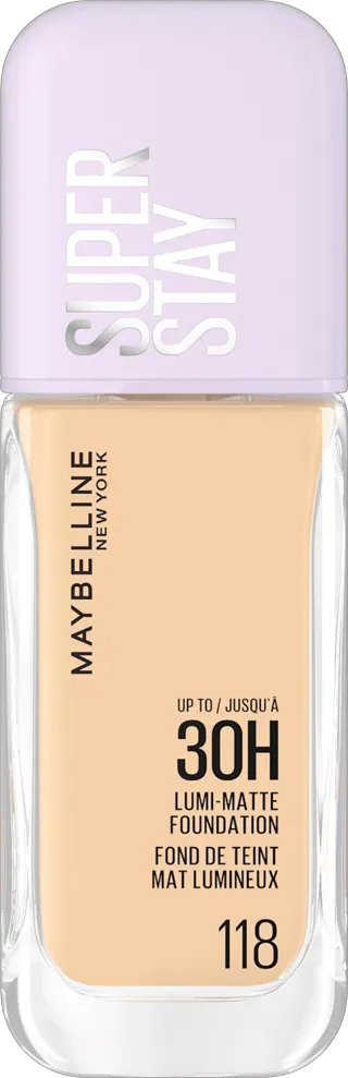 MAYBELLINE SUPER STAY 30H tečni puder118