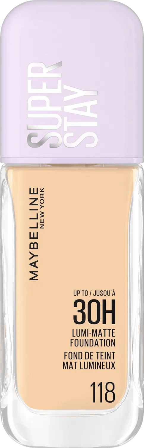 MAYBELLINE SUPER STAY 30H tečni puder118 MAYBELLINE NEW YORK