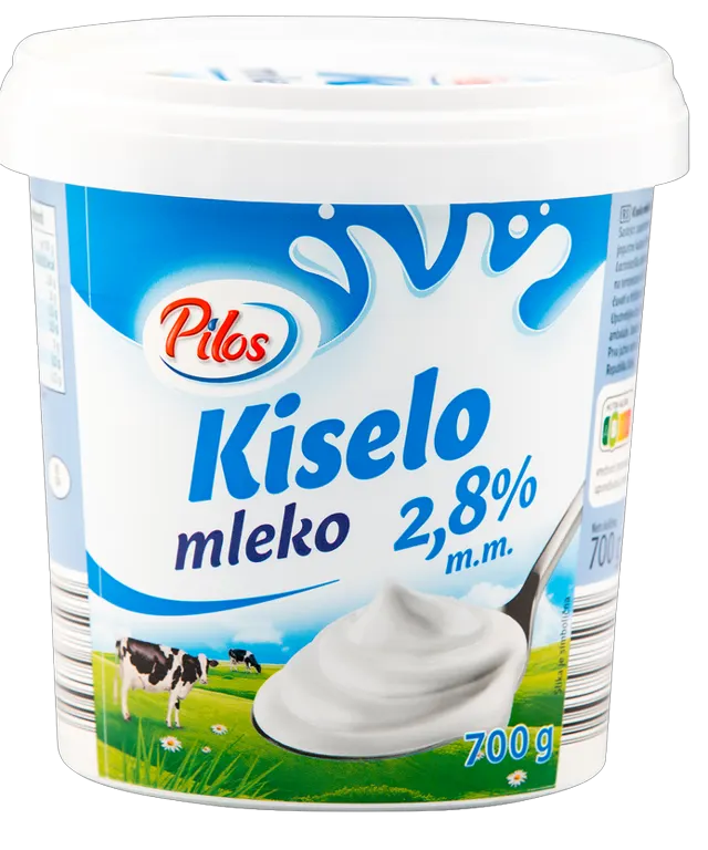 Kiselo mleko 2,8% MK6 700g Pilos
