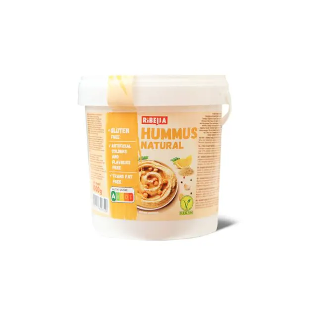 Hummus Natural Ribella 1kg Ribella