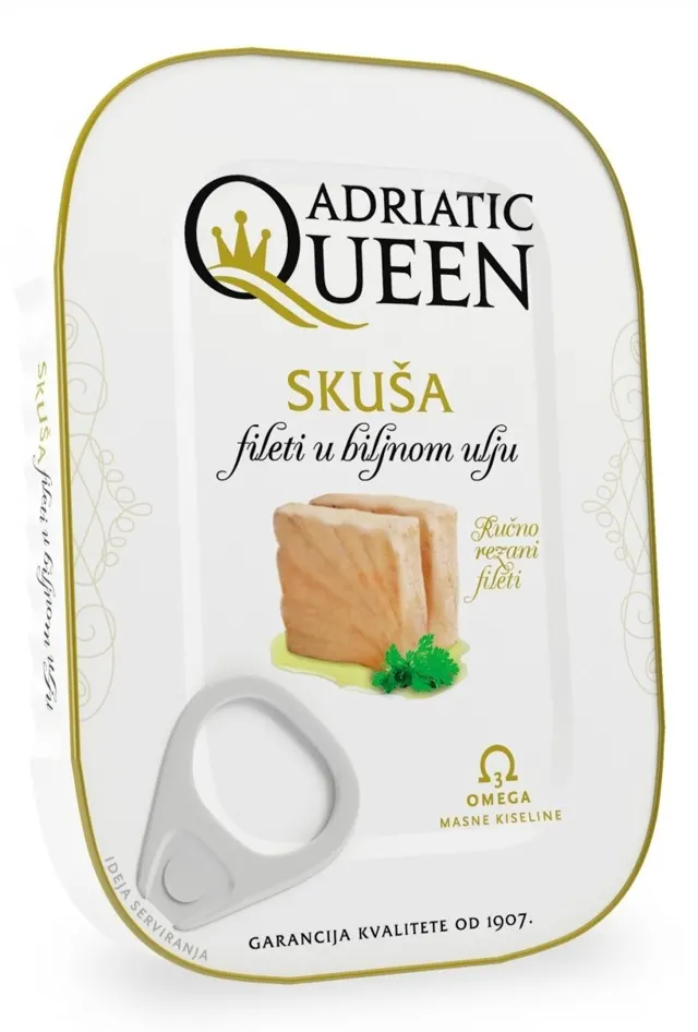 SKUŠA FILETI MASL ULJE 105G ADR QUE BIO FISH