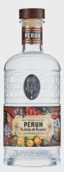 Rakija Perun Kajsija 0,7L Perun