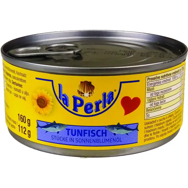 Tunj.komad u sunc.ulju La Perla 160g la Perla