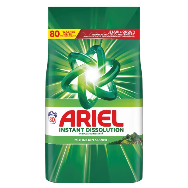 Ariel Mountain Spring 5,2kg/80 pranja Ariel
