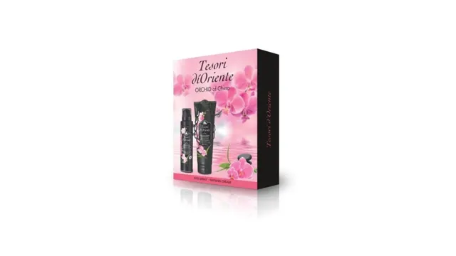 Tesori orhideja set deo sprej/tušgel 250 ml Tesori d'Oriente