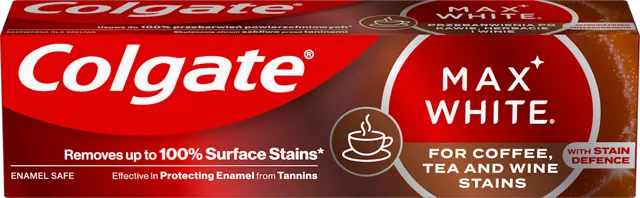 Colgate MAX WHITE FOR COF.TEA.pa/zu.75ml Colgate