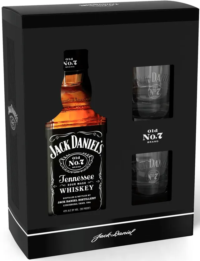 Whiskey Jack Daniel`s 0,7l+2 case Jack Daniel's