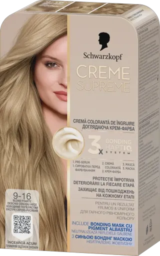 CREME SUPREME boja za kosu 9-16