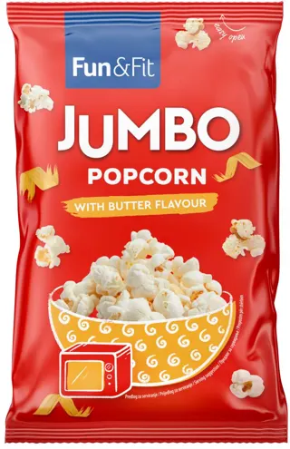 KOKICE JUMBO POP CORN MASLAC 100gr FLORIDA