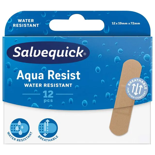 Salvequick Aqua Resist medium 12kom Salvequick