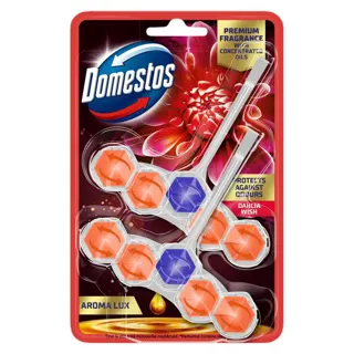 WC osvezivac Domestos Dahlia flower2x50g