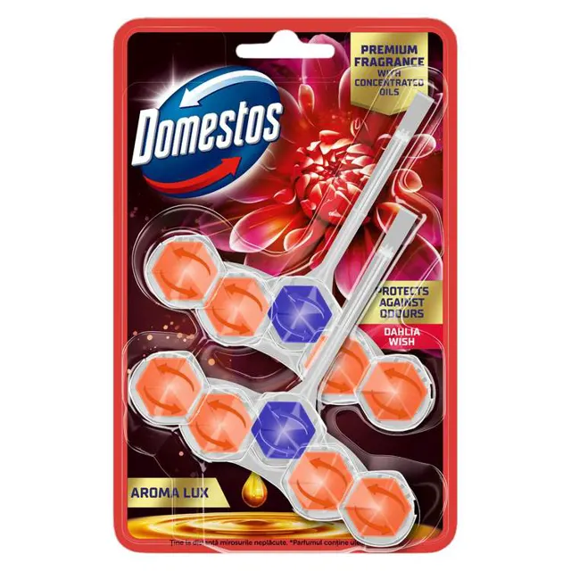 WC osvezivac Domestos Dahlia flower2x50g Domestos