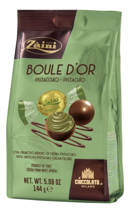 PRALINE PISTACI ZAINI BOULE D'OR 144GR ZAINI