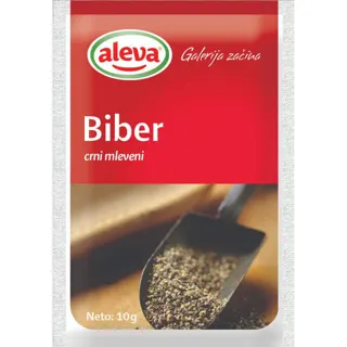 Biber crni mleveni Aleva 10g
