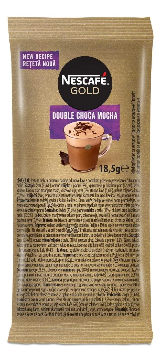 NESCAFE GOLD DOUBLE CHOCA MOCHA 18,5g NELT - NESTLE