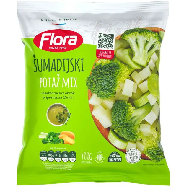 MIX POTAŽ ŠUMADIJSKI SMR 400G FLORA FLORA