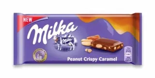 COKOLADA MILKA PEANUT CARAMEL 90G