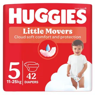 Huggies Little Movers pelene Jumbo 5 P42