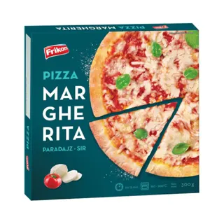 Smrz.Pizza margaherita 300g Frikom