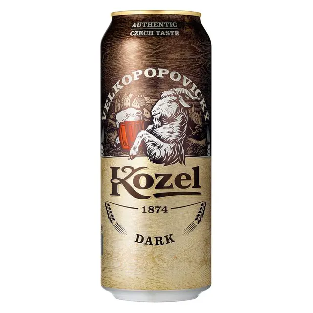 Pivo tamno Kozel limenka 0.5l Kozel