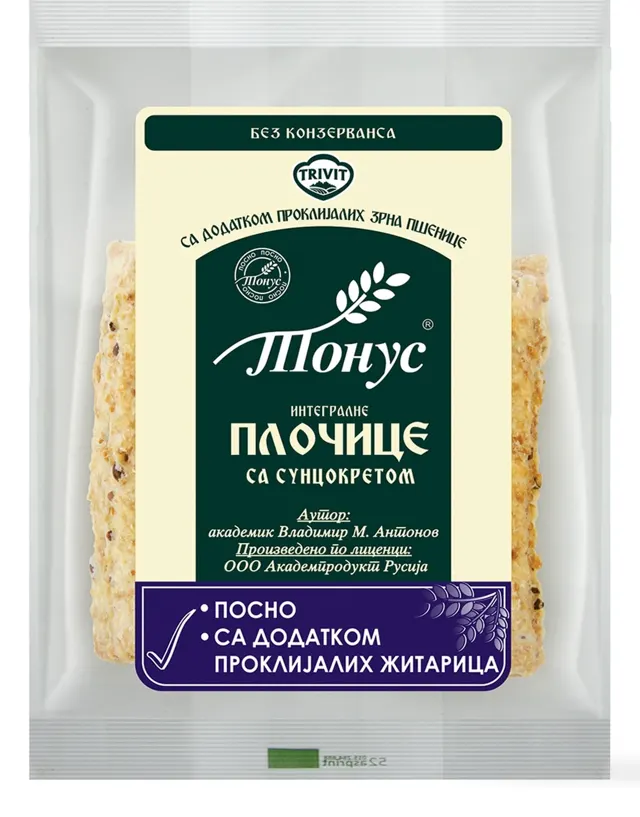 TONUS PLOCICE SA SUNCOKRETOM 120gr TRIVIT