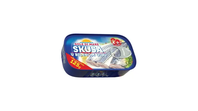 Skusa u biljnom ulju Sole di Mare, 125g VERISOL DI MARE