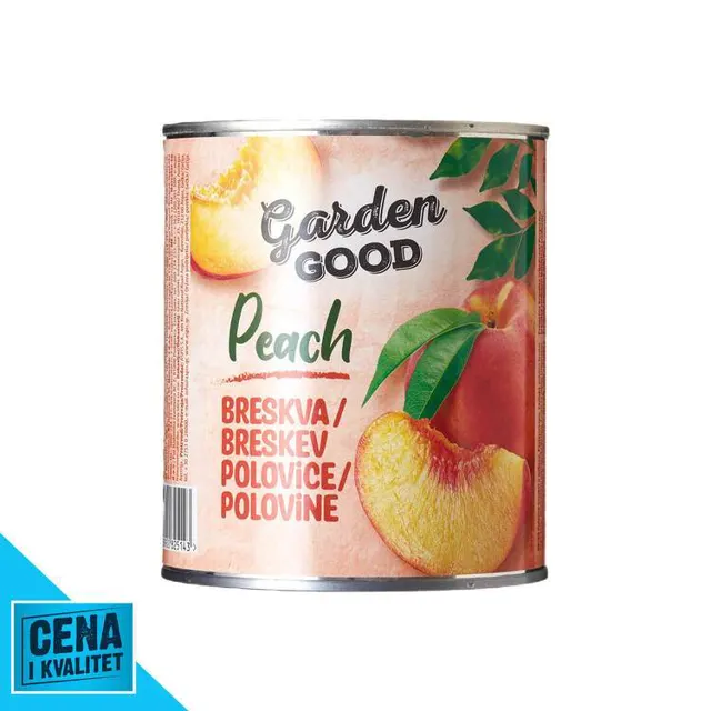KOMPOT BRESKVA 825G GARDEN GOOD GARDEN GOOD
