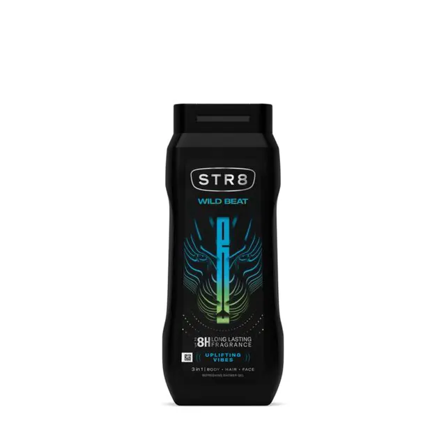 Sh Gel Wild Beat STR8 400ml STR 8