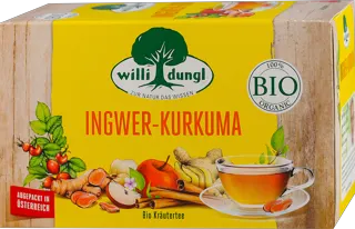 willi dungl đumbir-kurkuma čaj 20fk/40g