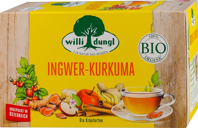 willi dungl đumbir-kurkuma čaj 20fk/40g willi dungl