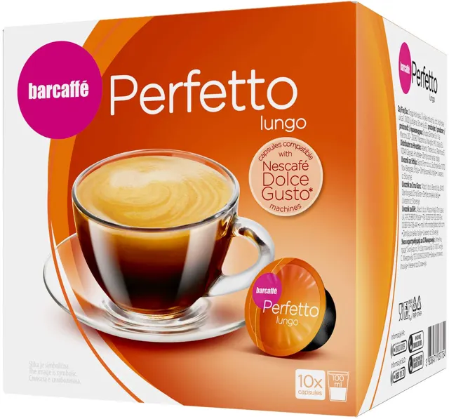 KAFA U KAPSULAMA BARCAFFE PERFETTO LUNGO 70G BARCAFFE