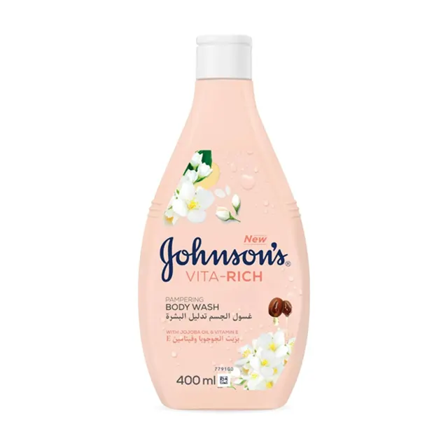 GEL ZA TUŠIRANJE HRANLJIVI VITA RICH 400ML J&J JOHNSON'S