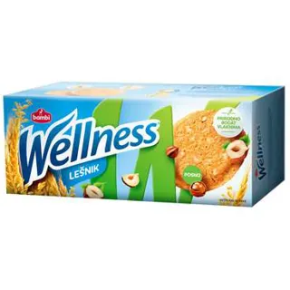keks integralni wellnes 210gr lesnik bambi