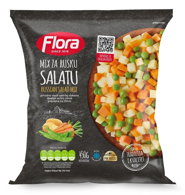 POV RUSKA SALATA 450G FLORA FLORA
