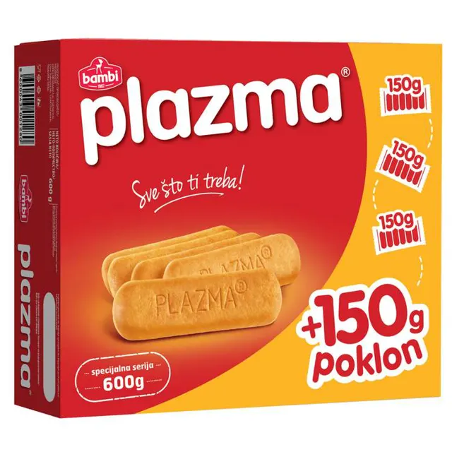 KEKS PLAZMA SET 3x150G + 150G PLAZMA