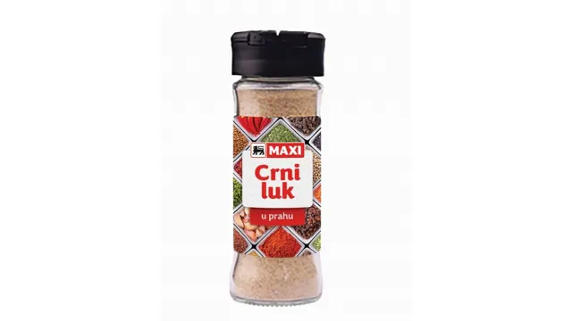 Crni luk u prahu Maxi 45g Maxi