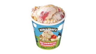 Sladoled strawbery cheesecake B&J465ml