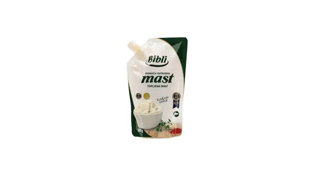 Domaca svinjska mast Doypack 0,5kg Bibli Bibli