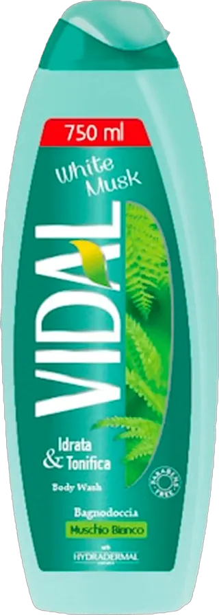 VIDAL pena za kup. White Musk 750ml