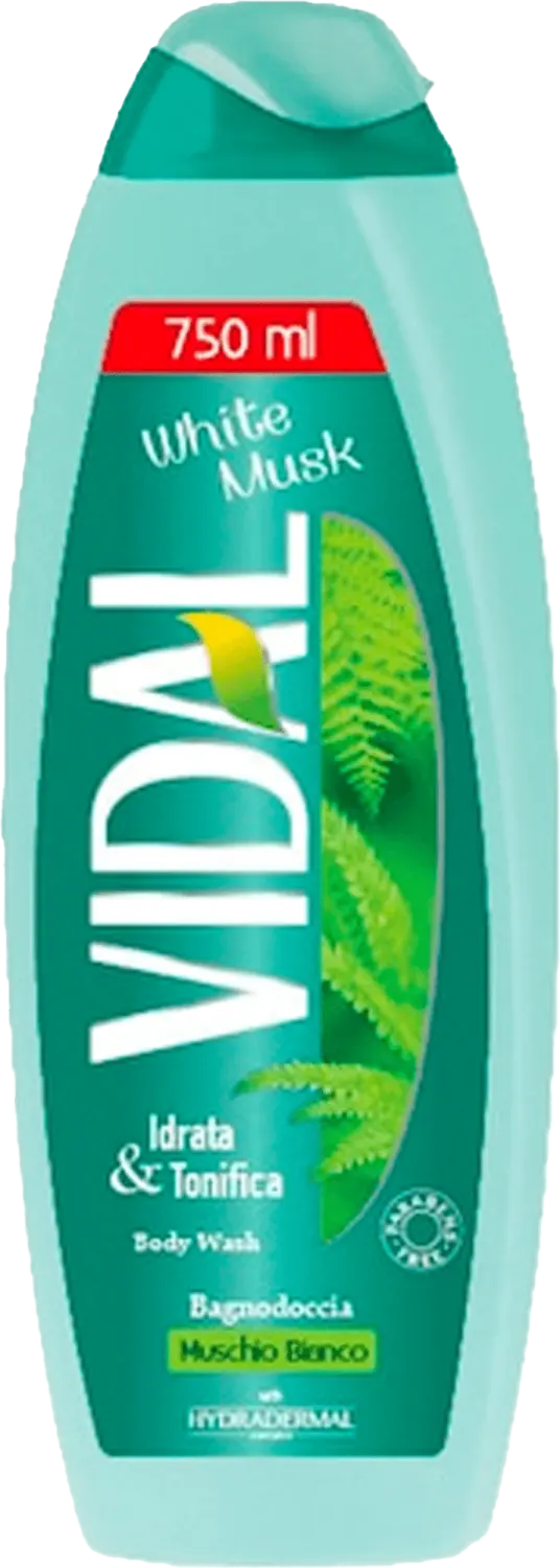 VIDAL pena za kup. White Musk 750ml VIDAL