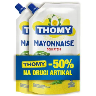 Thomy majonez dojpak 2x280ml (2x263g) ( EAN: 7613287844668 )