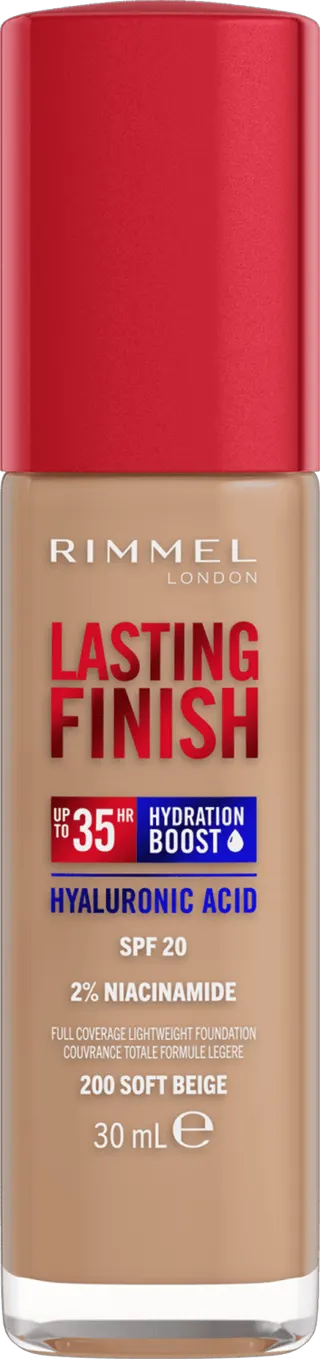 RIMMEL LASTING FINISH 35H teč. puder 200